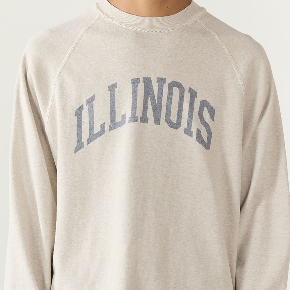 SP Processing 8/Jersey Raglan Long T-shirt (ILLINOIS)