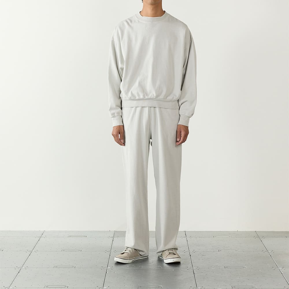 SP processed Supima back hair crew