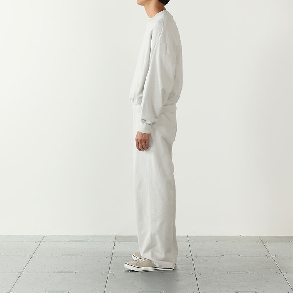 SP processed Supima back hair crew