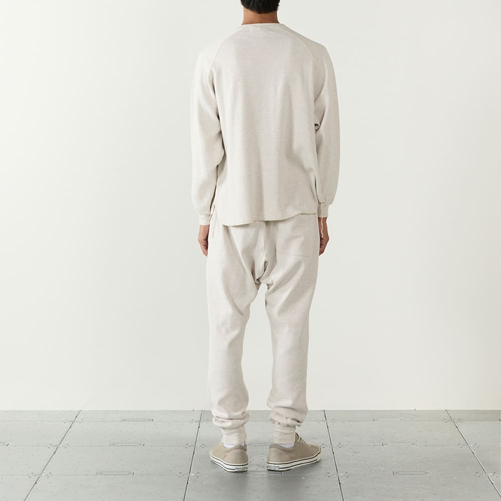 W-tuck Henley Neck Long Sleeve T-shirt 27SS