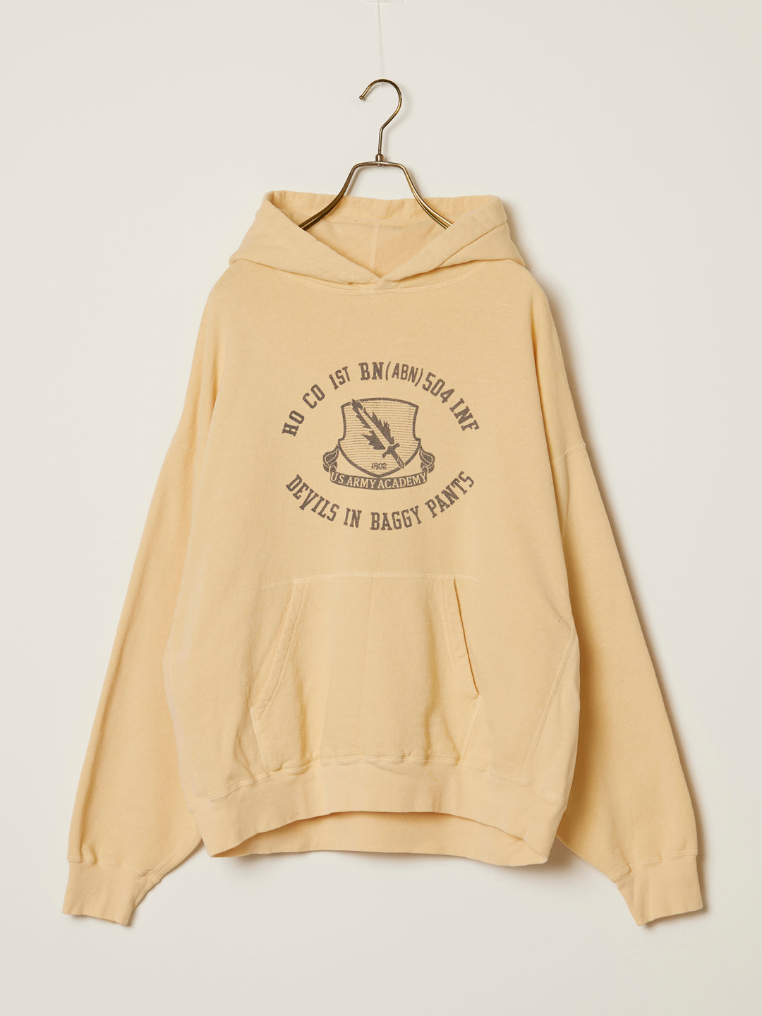 SP加⼯3⾶び裏⽑パーカー(US ARMY)