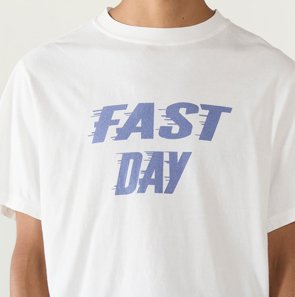 HARD SP加⼯20/-天竺レギュラーT(FAST DAY)