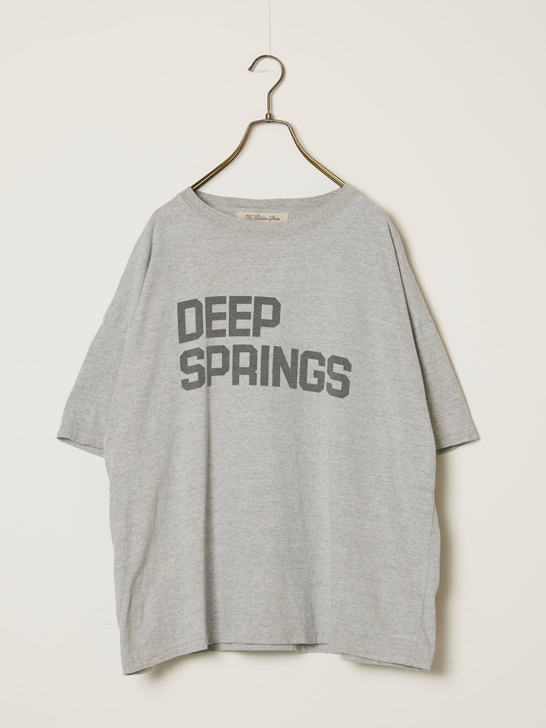 HARD SP加⼯20/天竺BIGサイズT(DEEP SPRINGS)
