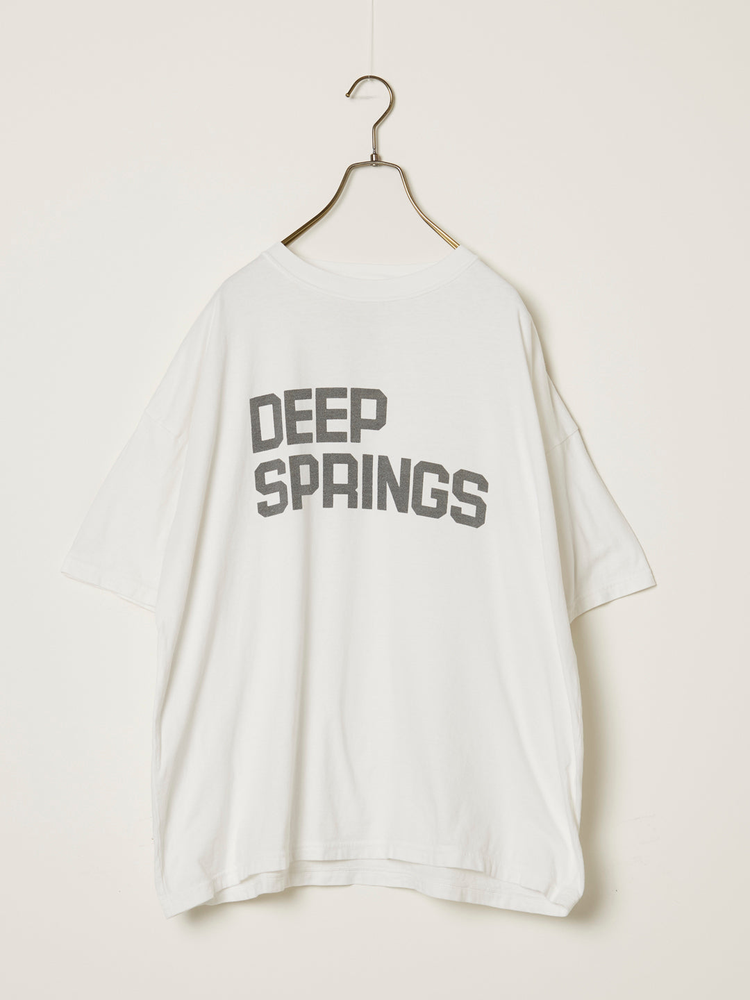 HARD SP加⼯20/天竺BIGサイズT(DEEP SPRINGS)