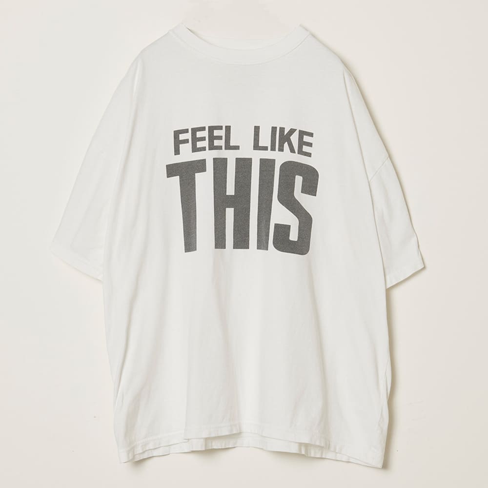 HARD SP加⼯20/天竺BIGサイズT(FEEL LIKE THIS)