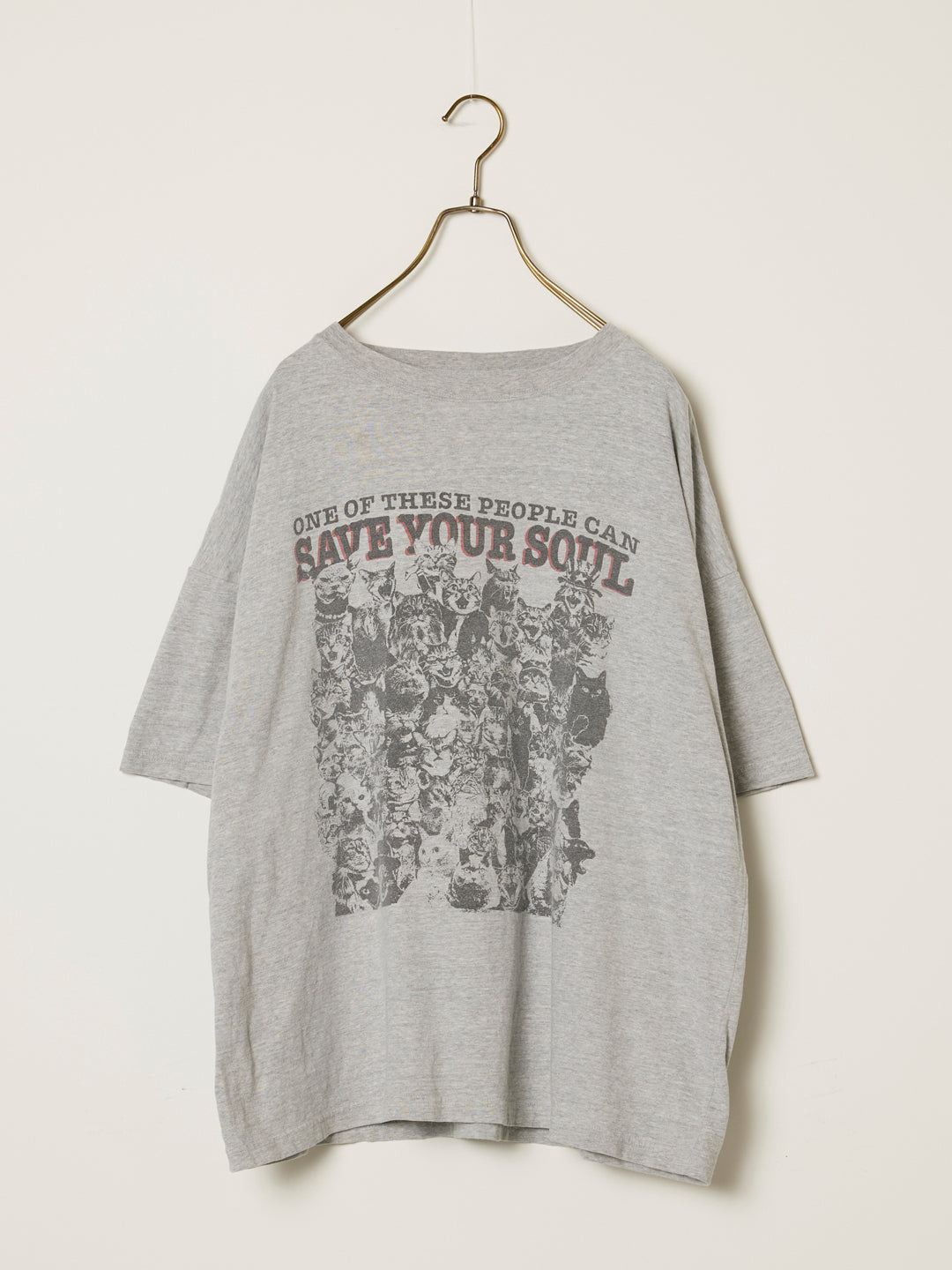 HARD SP加⼯20/-天竺BIGサイズT(SAVE YOUR SOUL)