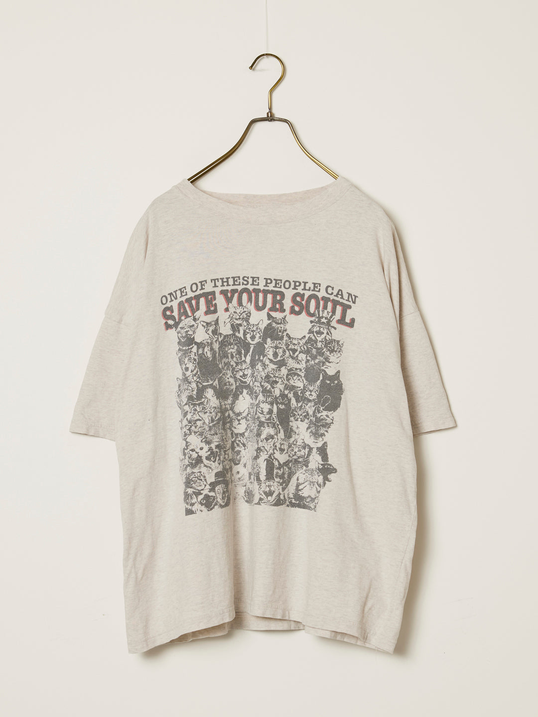 HARD SP加⼯20/-天竺BIGサイズT(SAVE YOUR SOUL)
