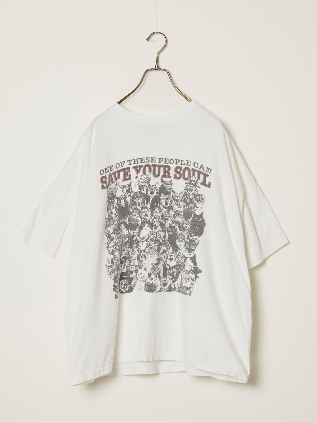 HARD SP加⼯20/-天竺BIGサイズT(SAVE YOUR SOUL)