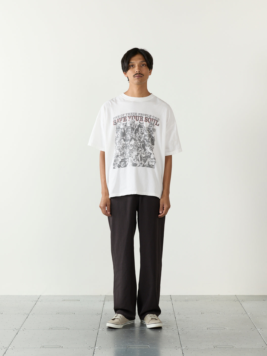 HARD SP加⼯20/-天竺BIGサイズT(SAVE YOUR SOUL)