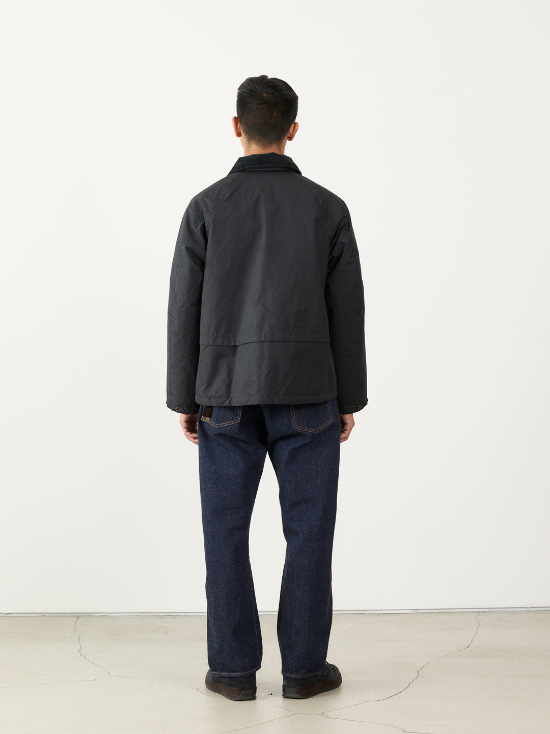 撥⽔コーディングポリエステルハン ティングダウンJKT