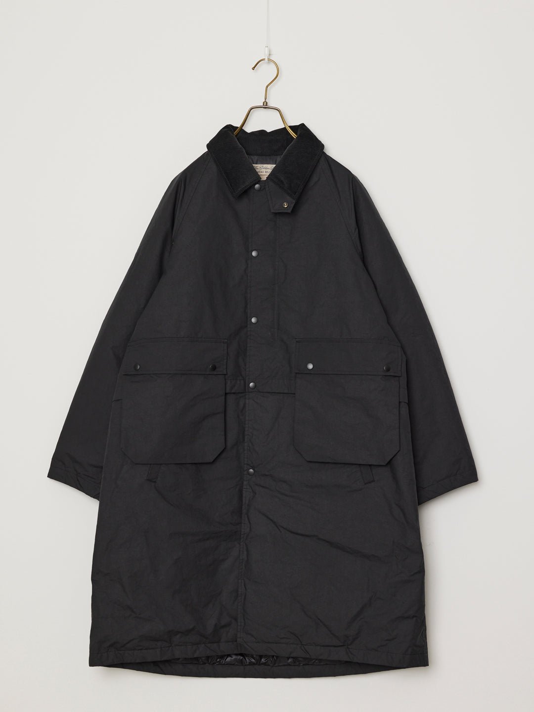 발음 코딩 폴리에스터 사냥 다운 롱 JKT