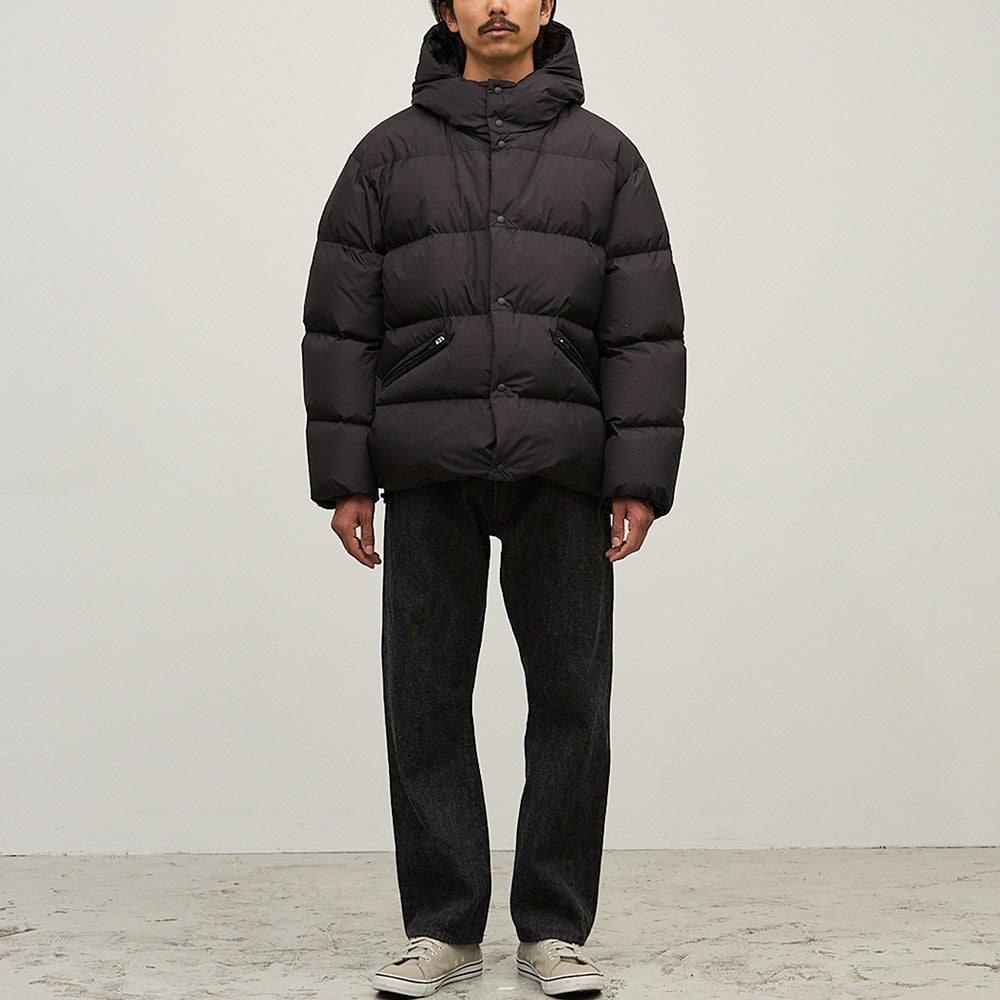 초경량 나일론 클래식 다운 JKT 후디