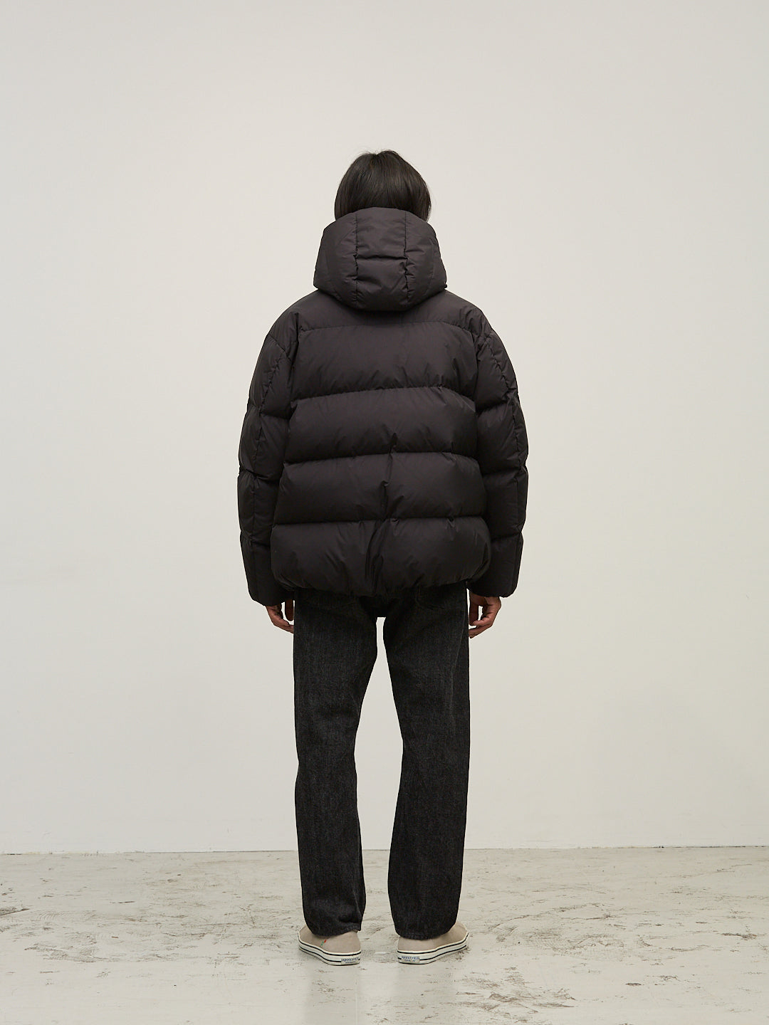 Ultra-lightweight nylon classic down jacket hoodie