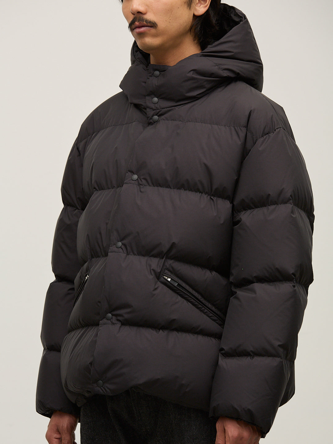Ultra-lightweight nylon classic down jacket hoodie