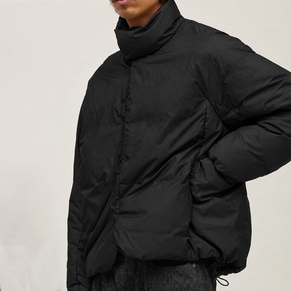 Ultralight Nylon Stand-Collar Down Jacket