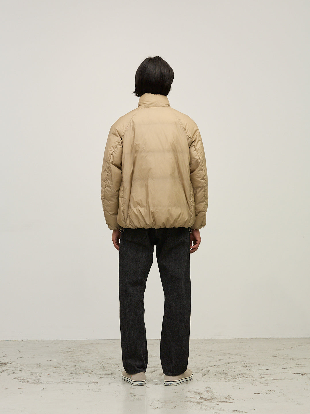 초경량 나일론 스탠드 금천구 다운 재킷