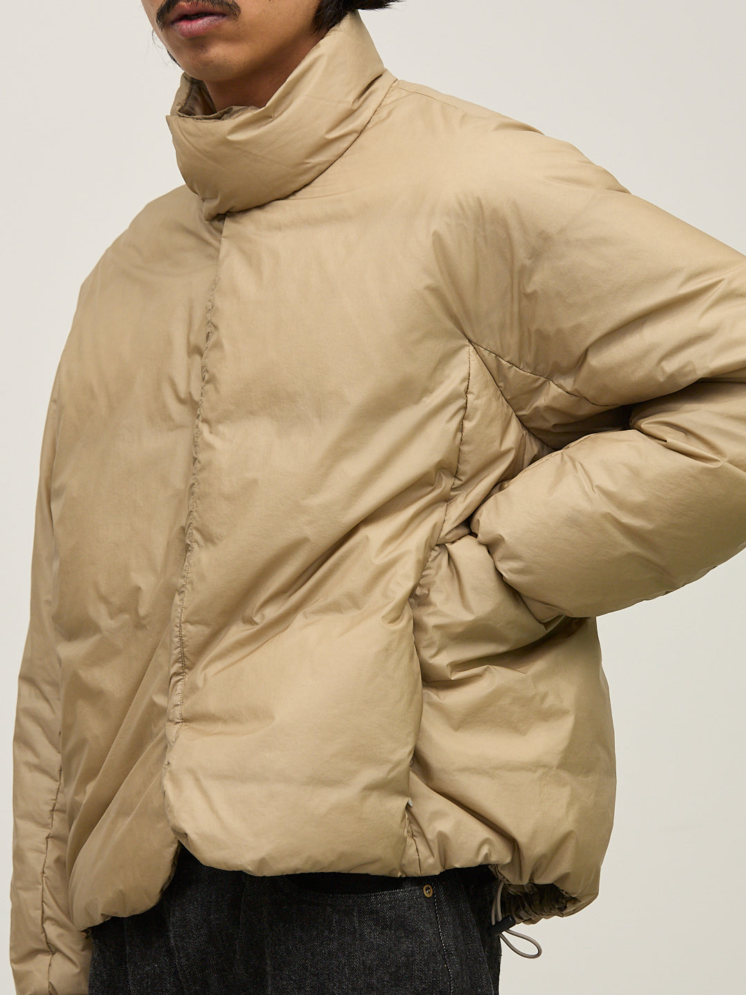 초경량 나일론 스탠드 금천구 다운 재킷