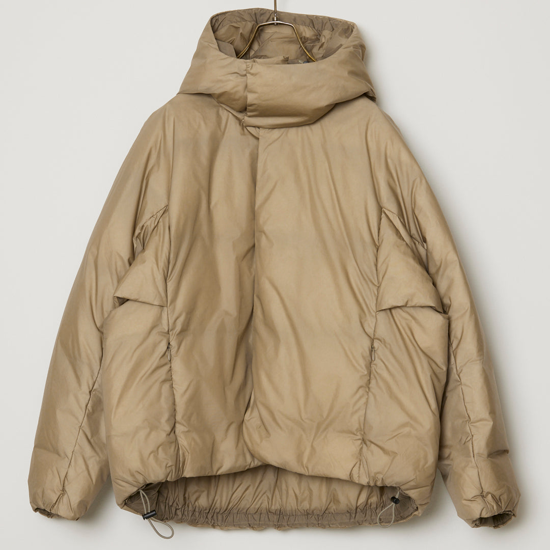 Ultra-lightweight nylon down parka