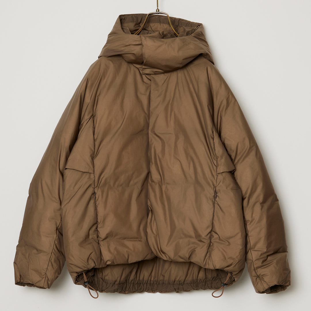 Ultra-lightweight nylon down parka