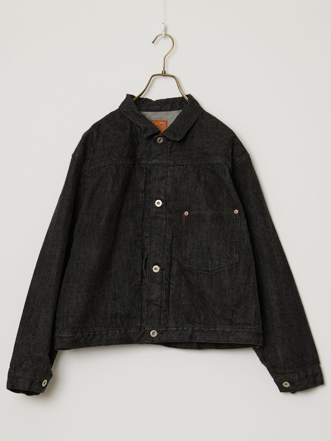 12oz DENIM War Model Jacket Black (Onewash)