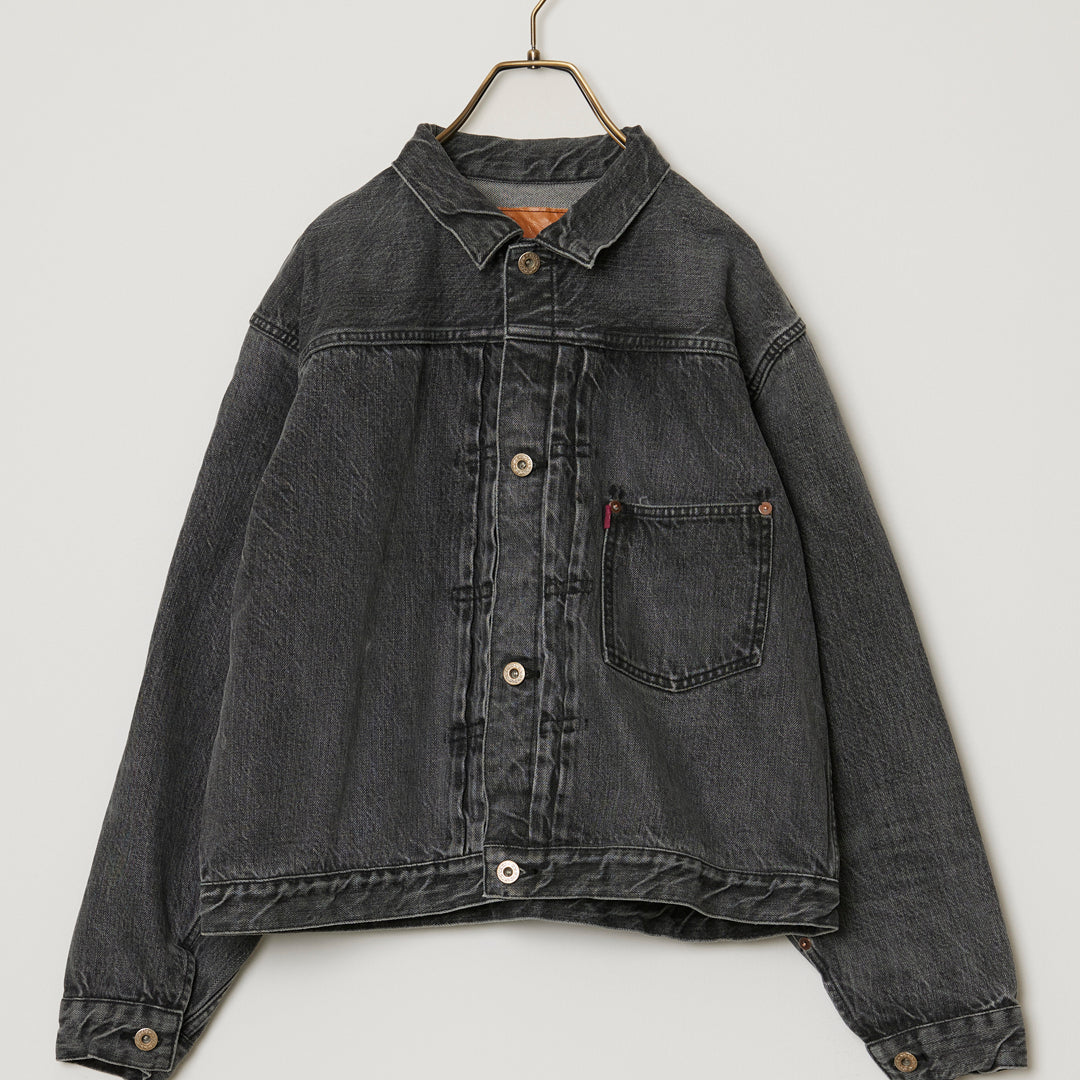 12oz DENIM War Model JKT BLACK (UESDBLACK)