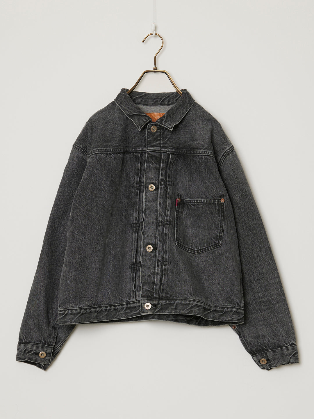 12oz DENIM War Model JKT BLACK (UESDBLACK)