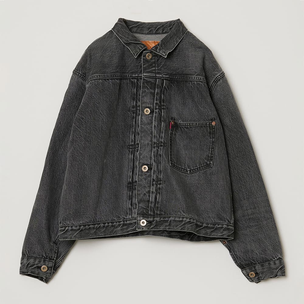12oz DENIM S40's JKT (USED BLACK)