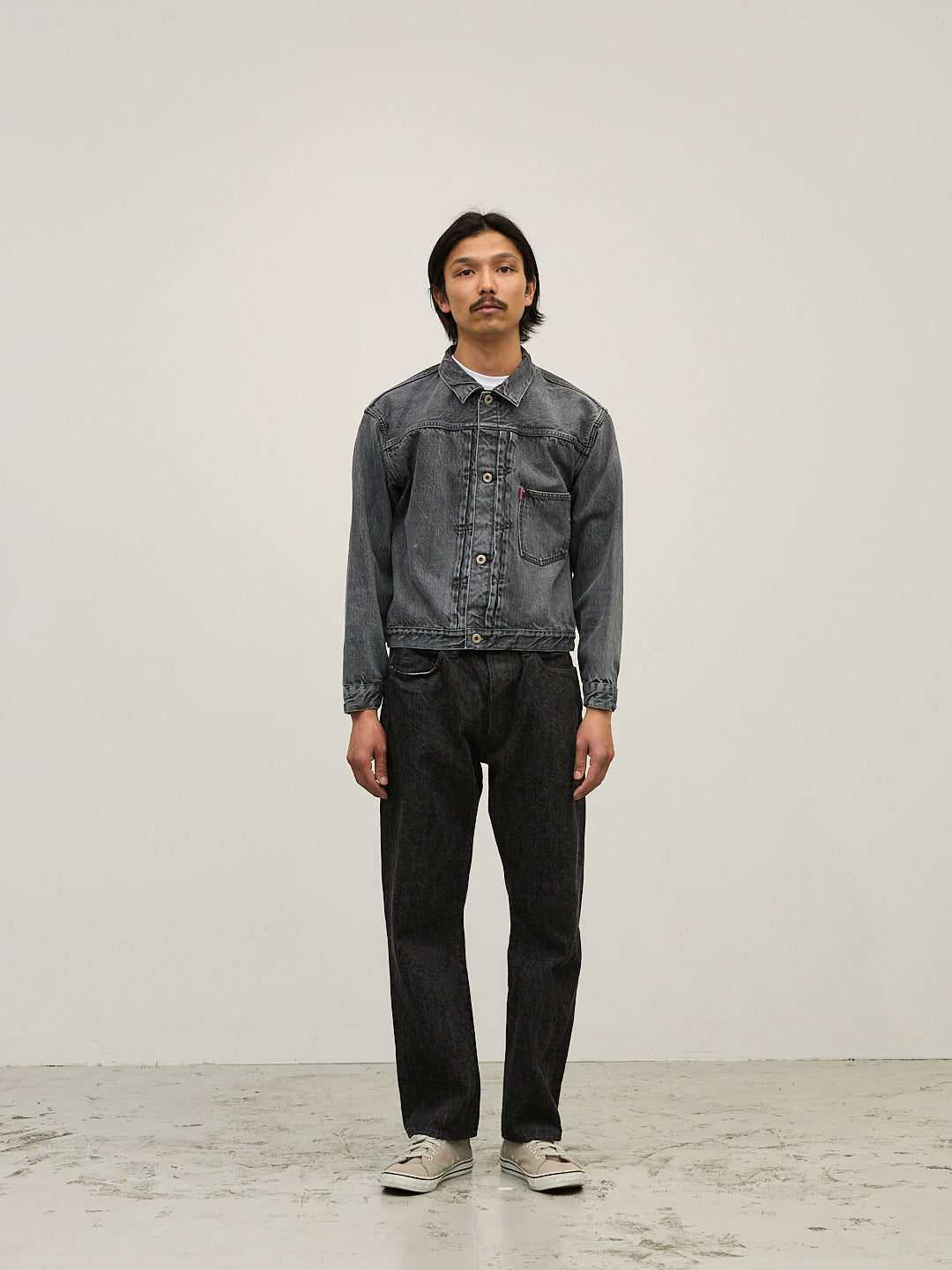 12oz DENIM War Model JKT BLACK (UESDBLACK)