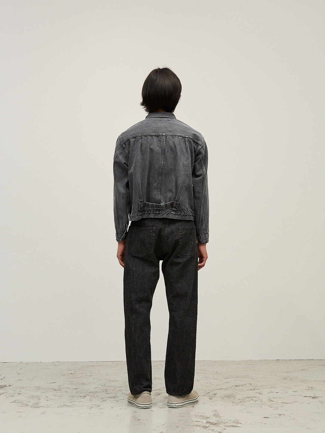 12oz DENIM War Model JKT BLACK (UESDBLACK)