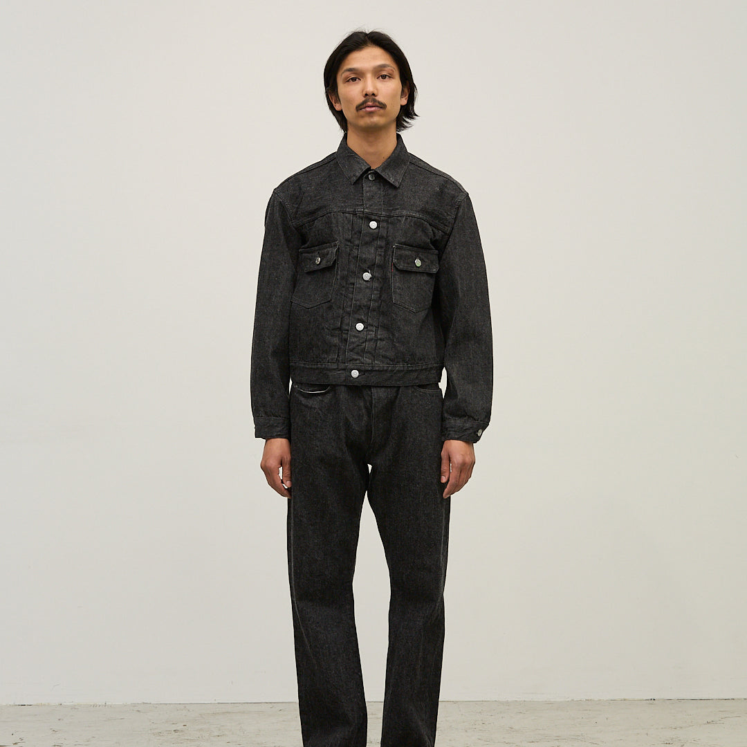 13oz 1954XX DENIM 2nd JKT BLACK (ONEWASH)