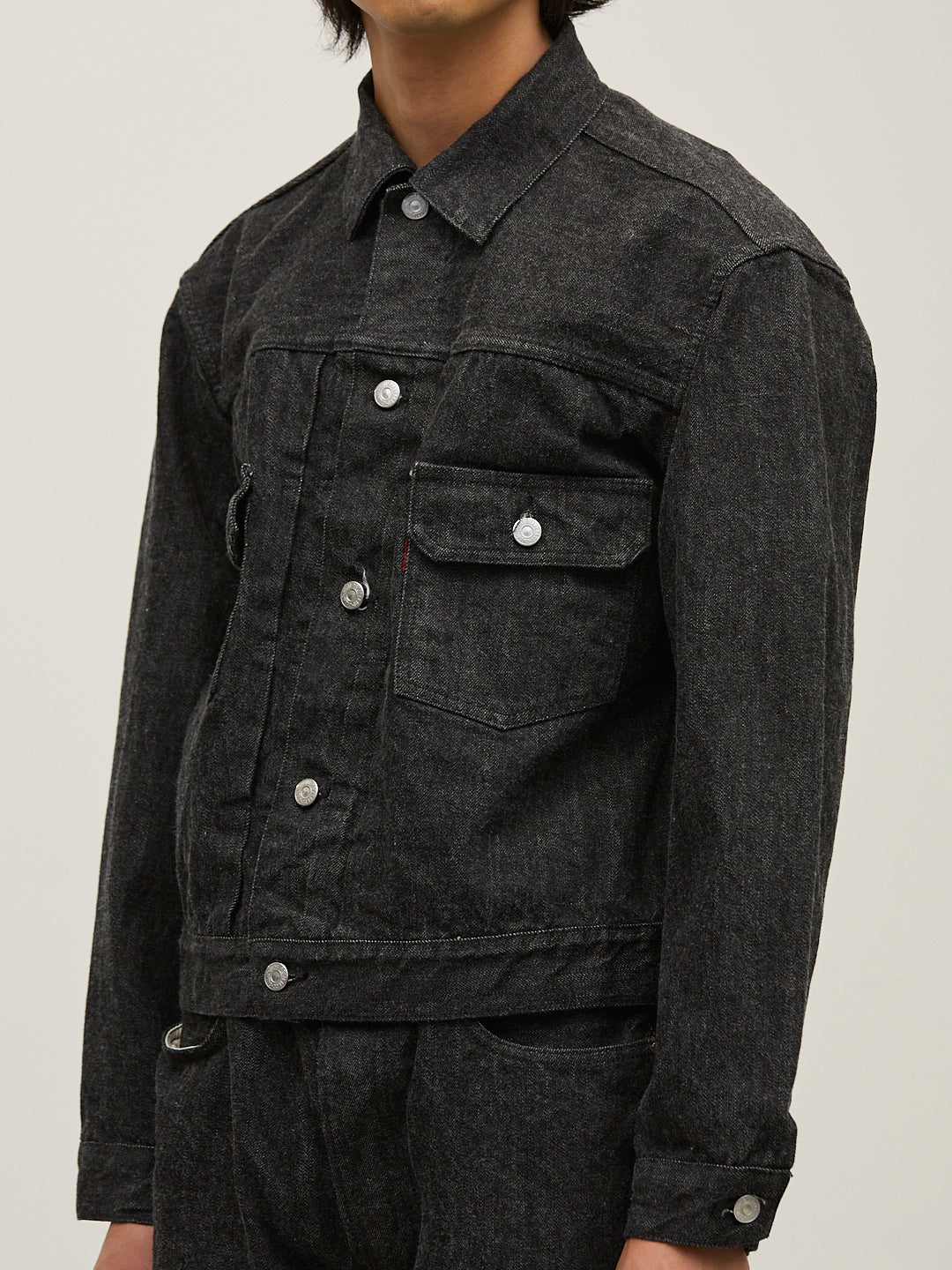 13oz 1954XX DENIM 2nd JKT BLACK (ONEWASH)