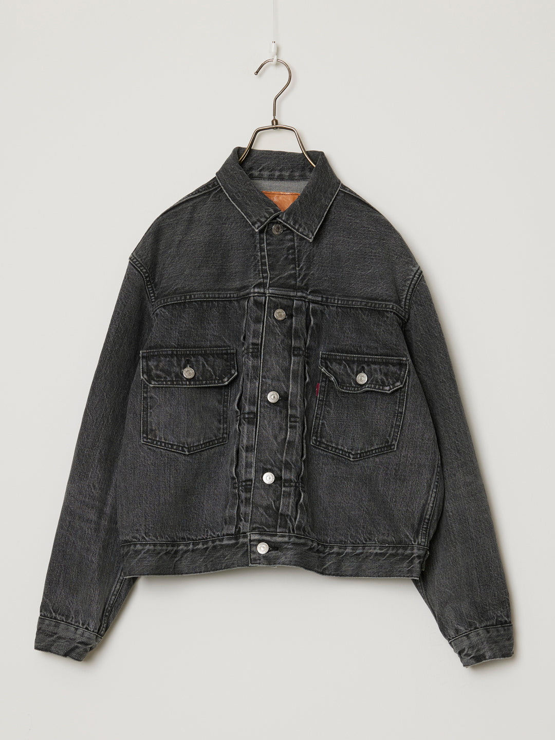 13oz 1954XX DENIM 2nd JKT BLACK (USEDBLACK)