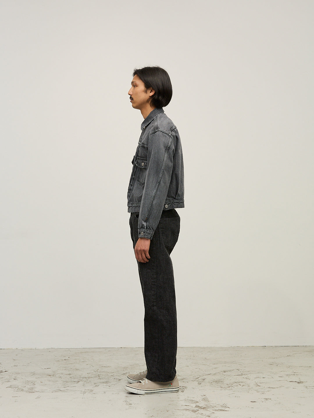 13oz 1954XX DENIM 2nd JKT BLACK (USEDBLACK)