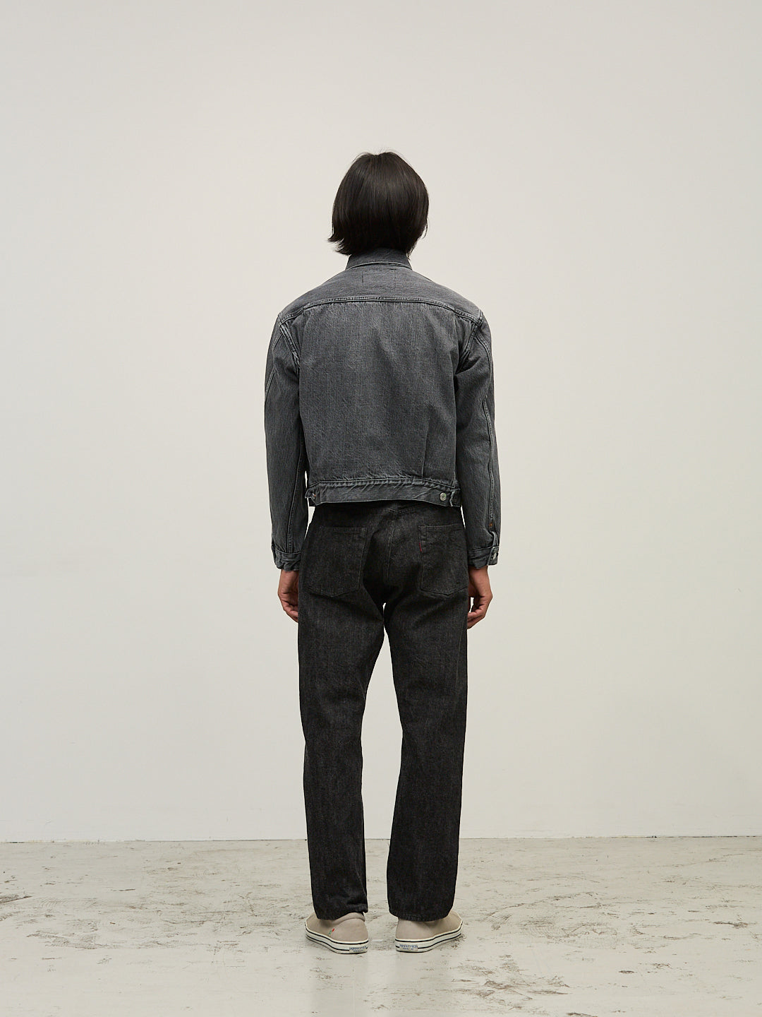 13oz 1954XX DENIM 2nd JKT BLACK (USEDBLACK)