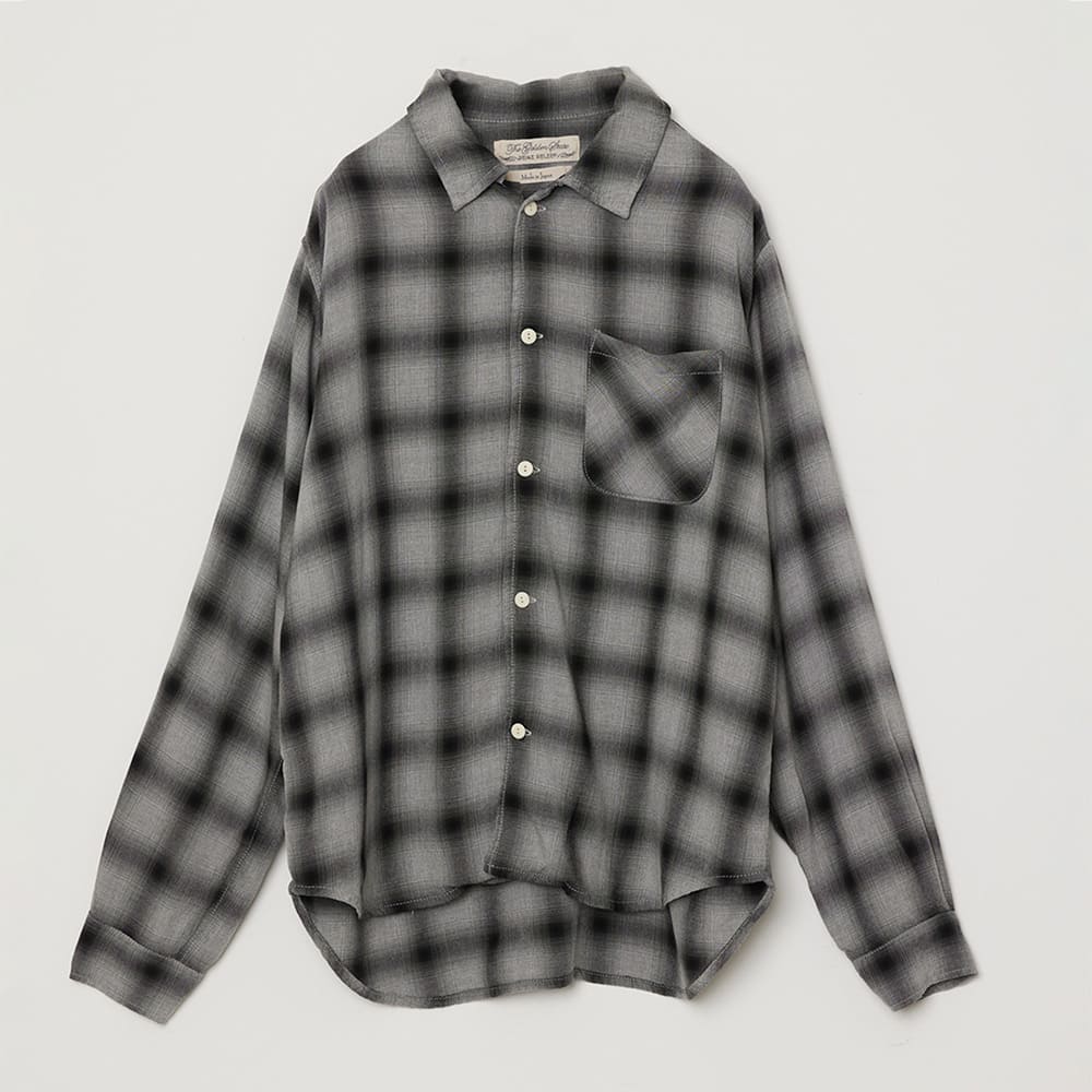 Rayon Ombre Check Shirt