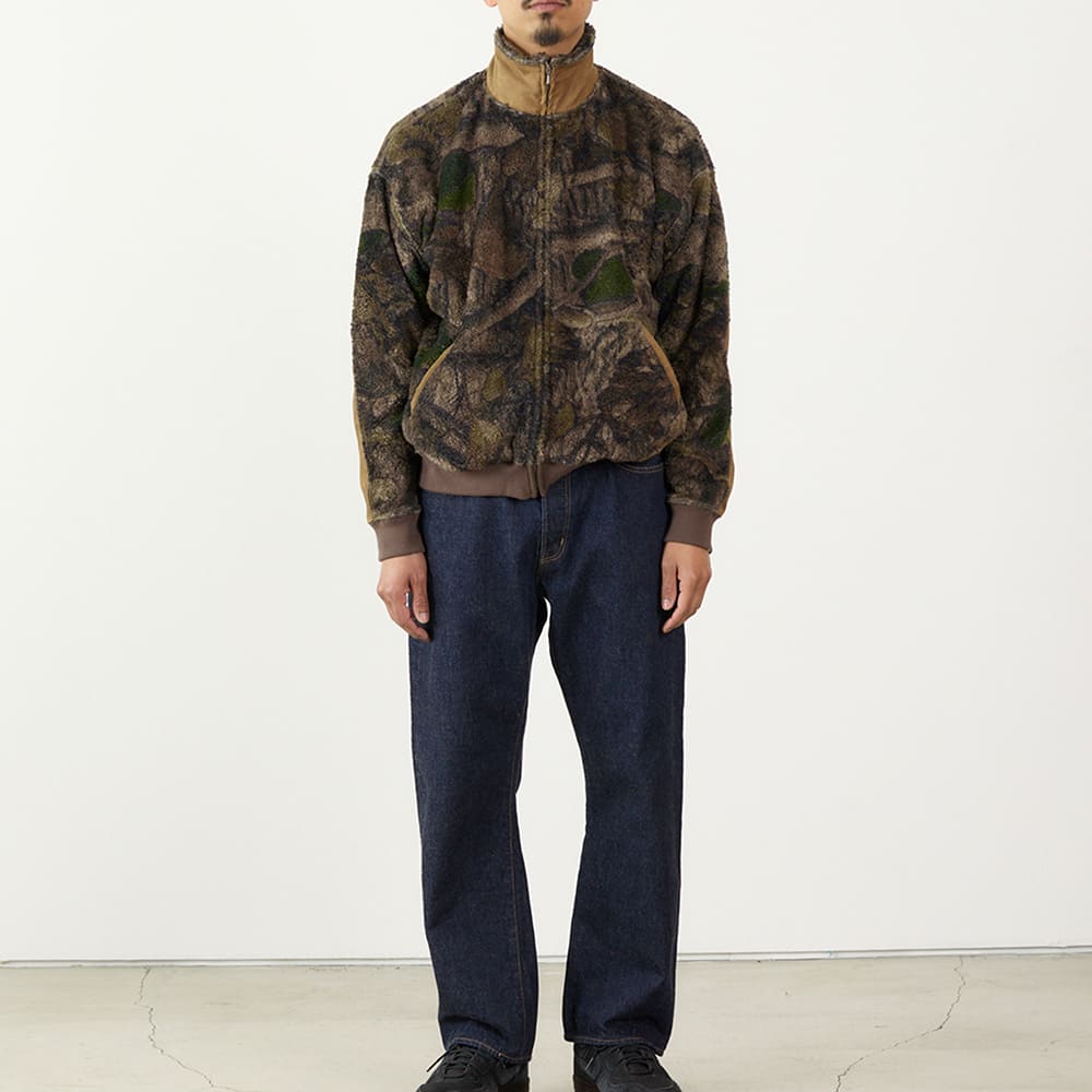 シャギーフリースZIP JKT (CAMO)