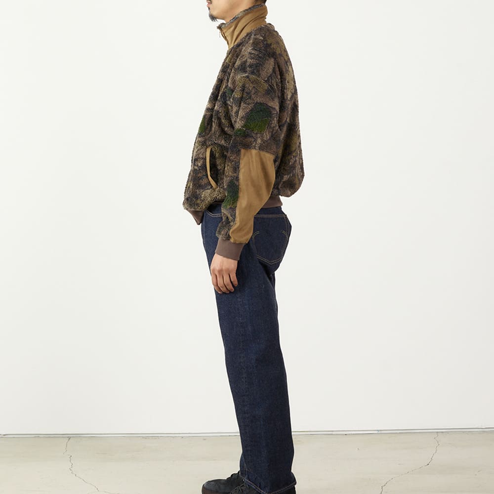シャギーフリースZIP JKT (CAMO)