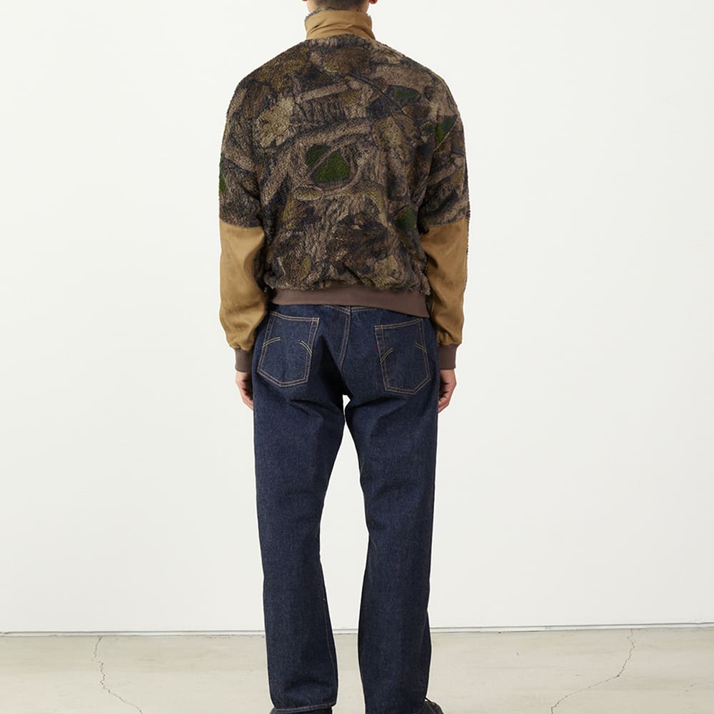 シャギーフリースZIP JKT (CAMO)