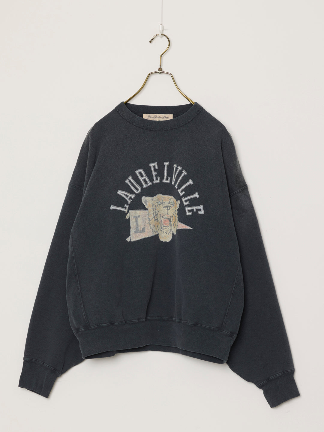 ヴィンテージ裏⽑クルー （LAURELVILLE)