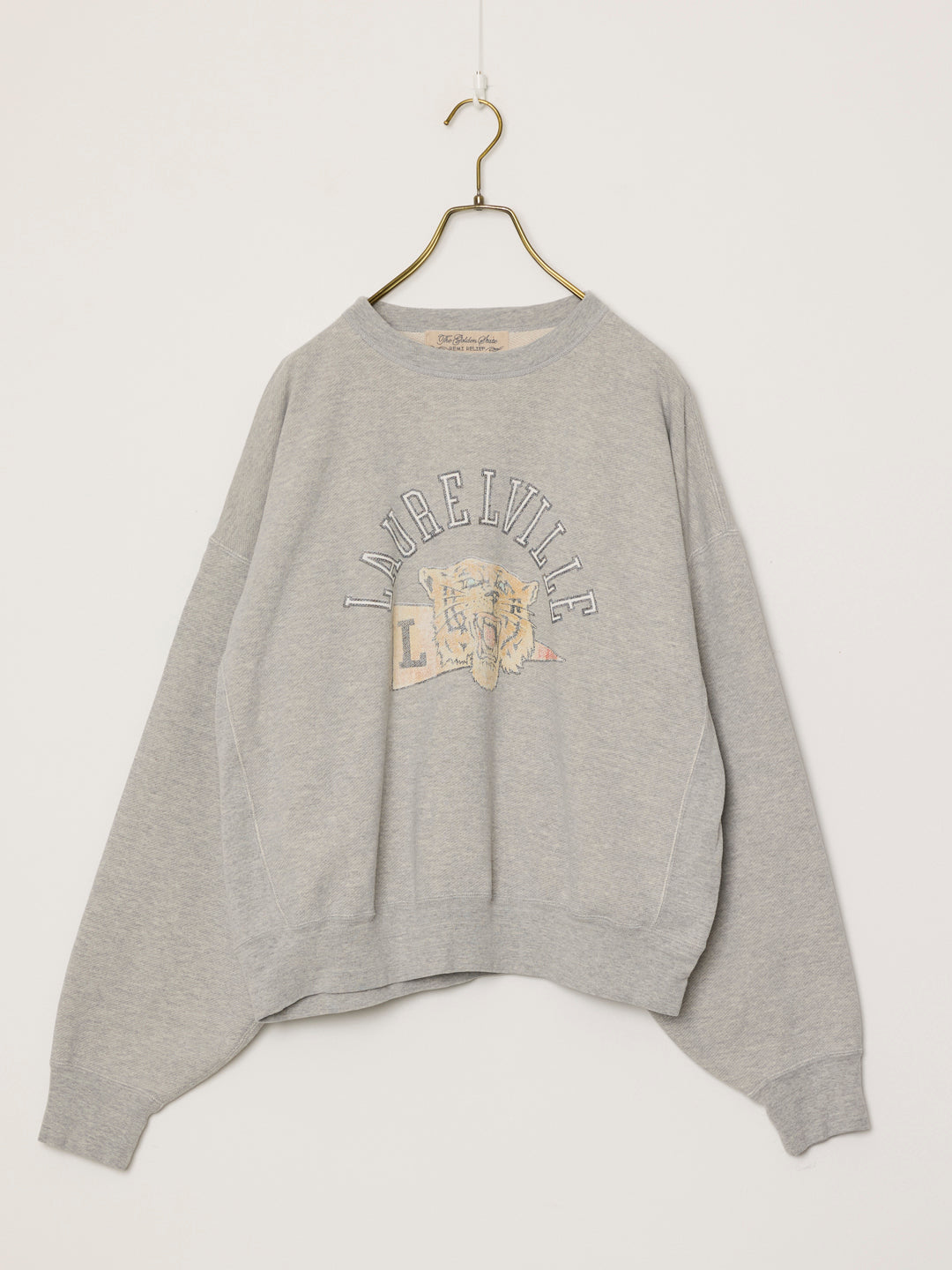 ヴィンテージ裏⽑クルー （LAURELVILLE)