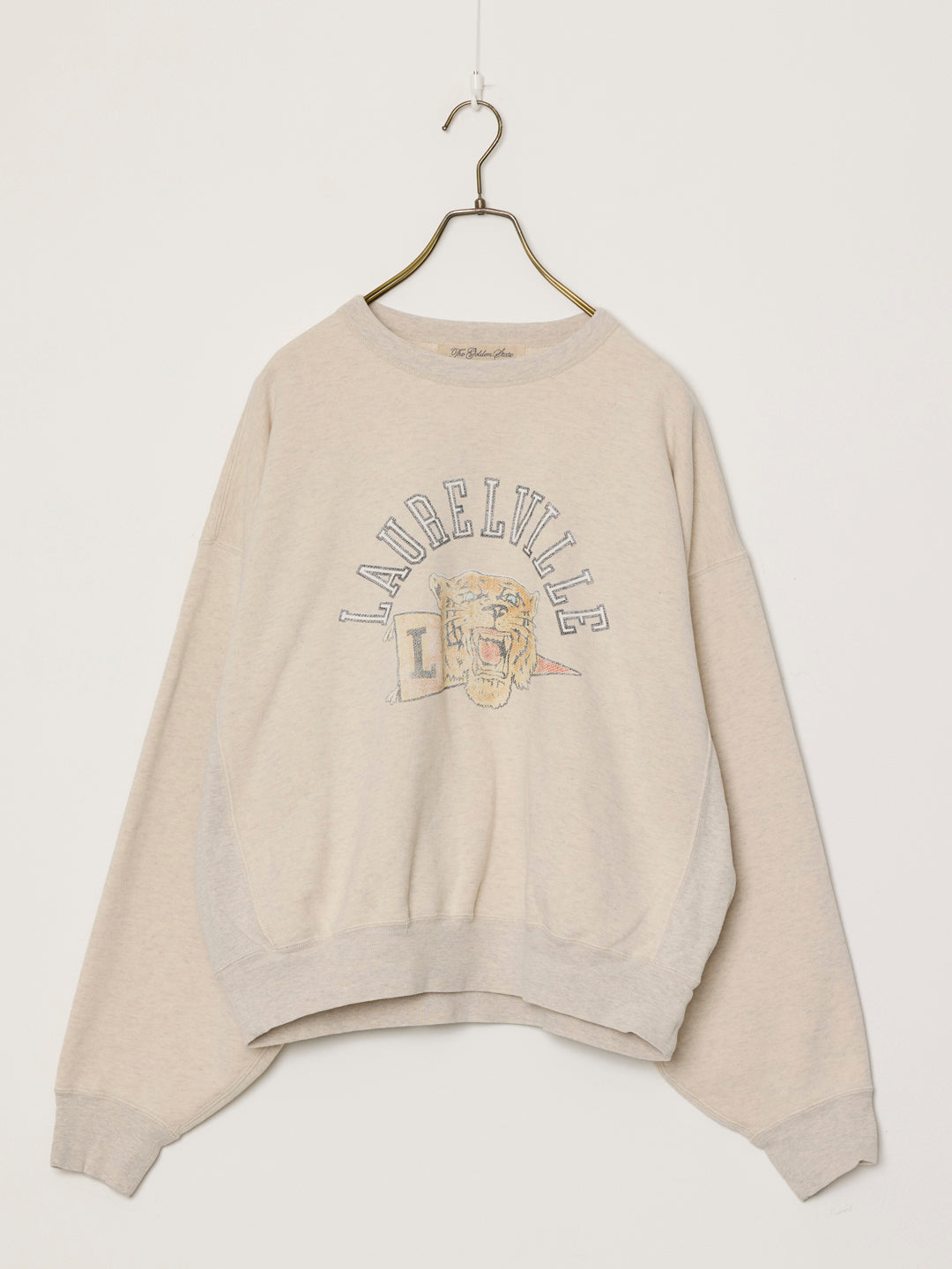 ヴィンテージ裏⽑クルー （LAURELVILLE)