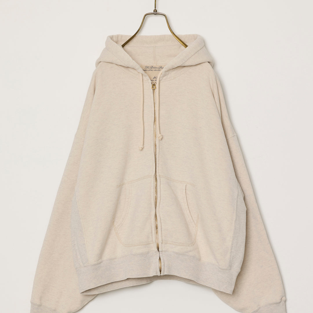 Vintage Fleece-Lined Zip Hoodie (Plain)