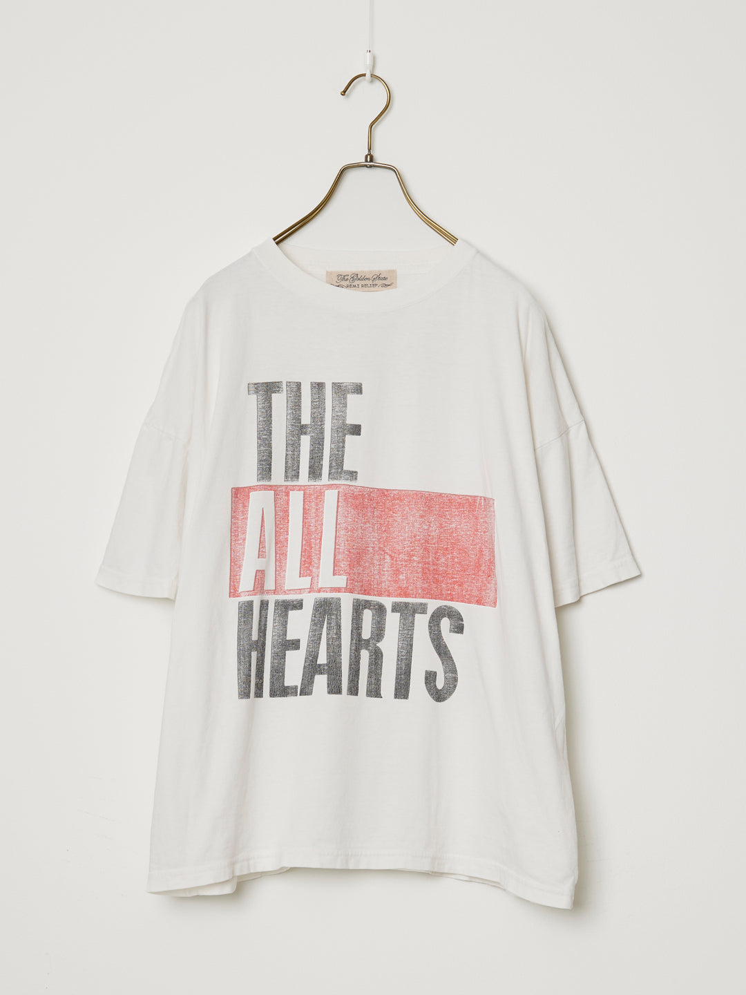NEW SP加⼯20/天竺BIGサイズT（THE ALL HEARTS)