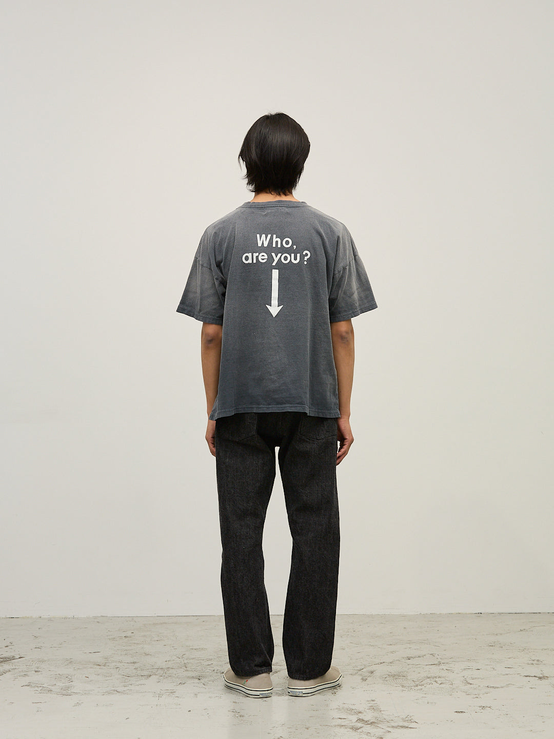 NEW SP加⼯20/天竺BIGサイズT（Who are you?)