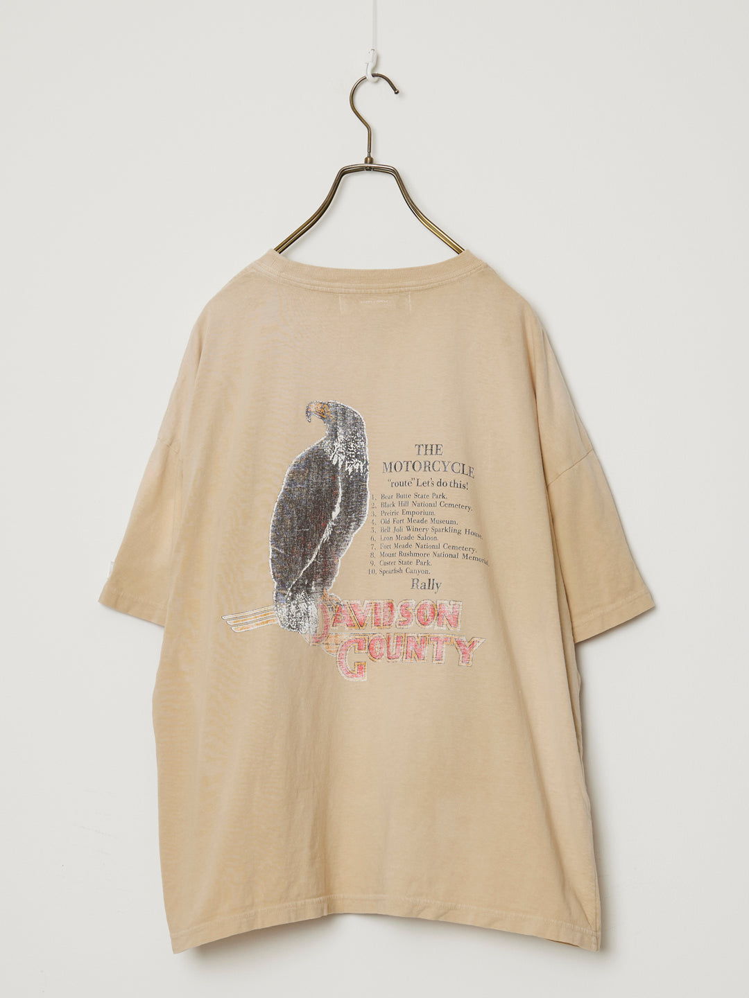 NEW SP加⼯20/天竺BIGサイズ T（North Carolina Rally)