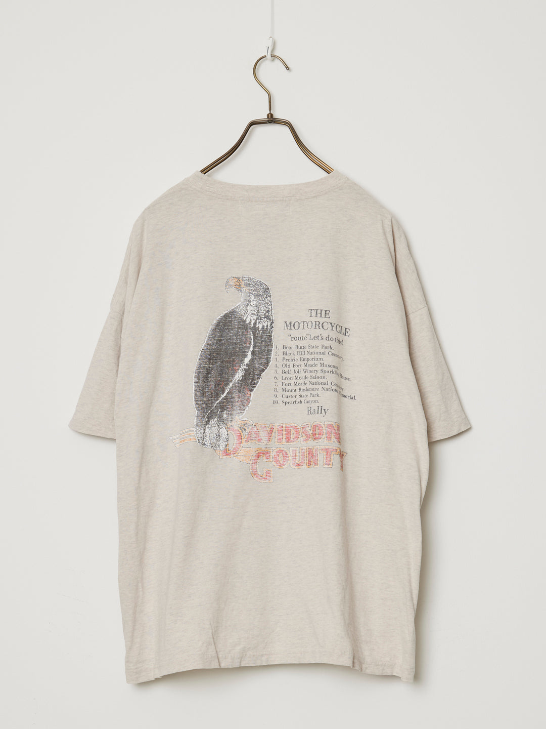 NEW SP加⼯20/天竺BIGサイズ T（North Carolina Rally)