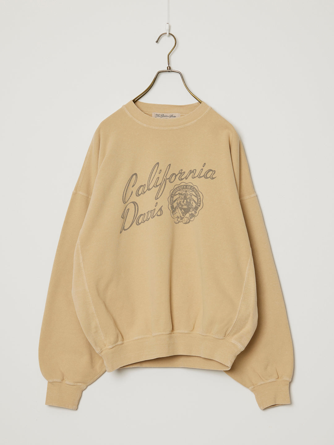 SP加⼯３⾶び裏⽑クルー(California Davis)