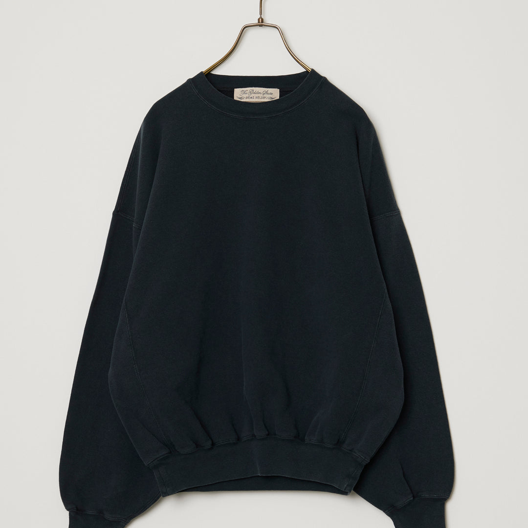 SP加⼯３⾶び裏⽑クルー(無地) 26AW