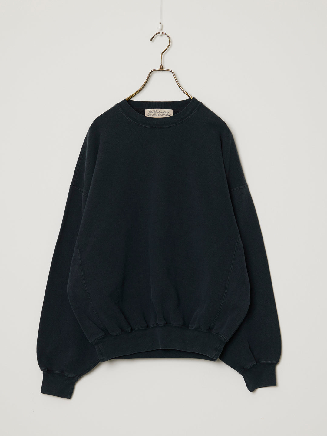 SP加⼯３⾶び裏⽑クルー(無地) 26AW