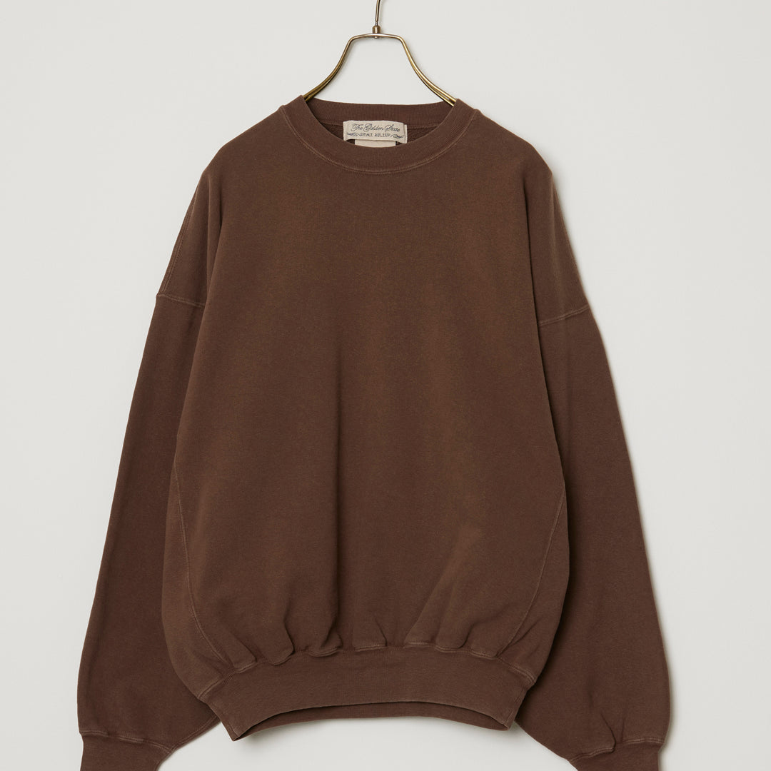 SP加⼯３⾶び裏⽑クルー(無地) 26AW